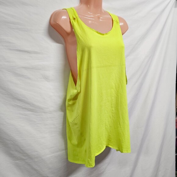 Lululemon Athletica Sporty Tank Top Women Size 10 Thin Neon - Picture 5 of 12